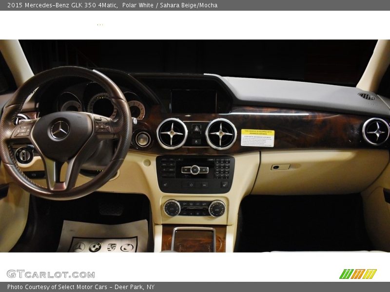 Polar White / Sahara Beige/Mocha 2015 Mercedes-Benz GLK 350 4Matic