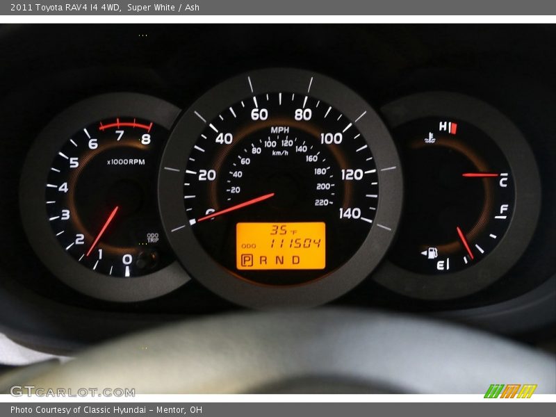 Super White / Ash 2011 Toyota RAV4 I4 4WD