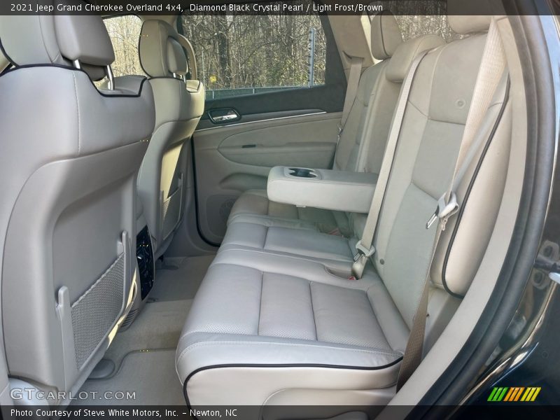 Rear Seat of 2021 Grand Cherokee Overland 4x4