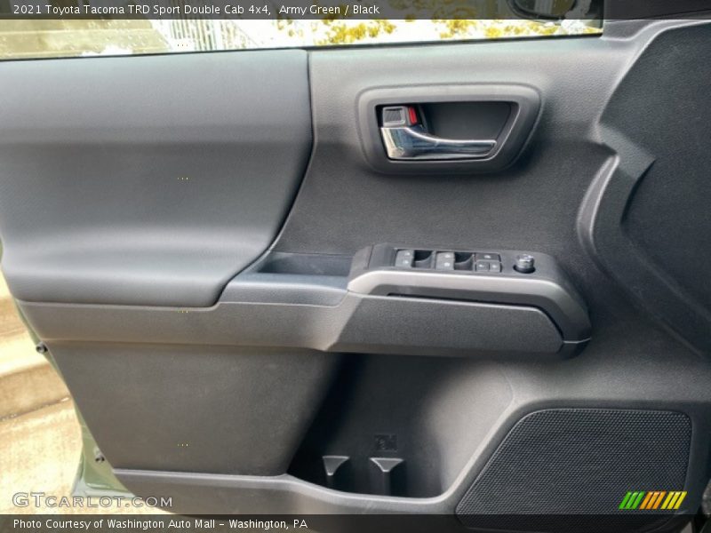 Army Green / Black 2021 Toyota Tacoma TRD Sport Double Cab 4x4