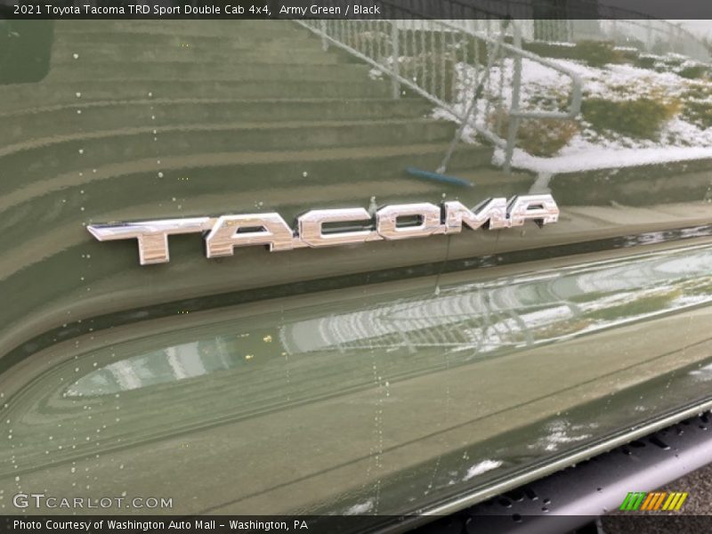 Army Green / Black 2021 Toyota Tacoma TRD Sport Double Cab 4x4