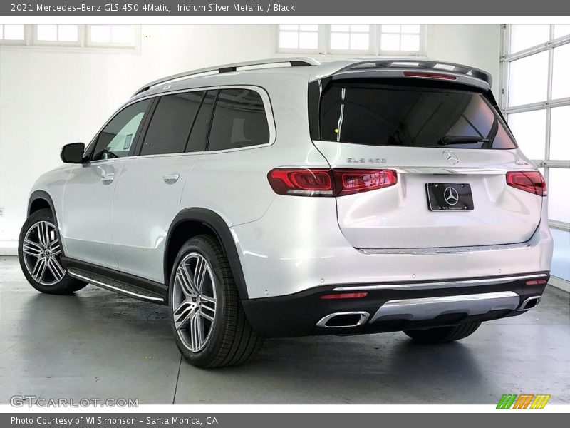Iridium Silver Metallic / Black 2021 Mercedes-Benz GLS 450 4Matic