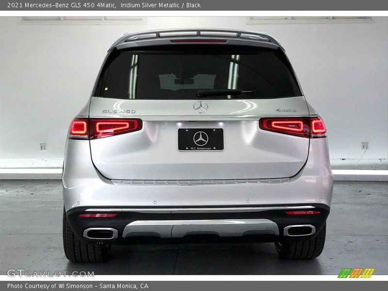 Iridium Silver Metallic / Black 2021 Mercedes-Benz GLS 450 4Matic