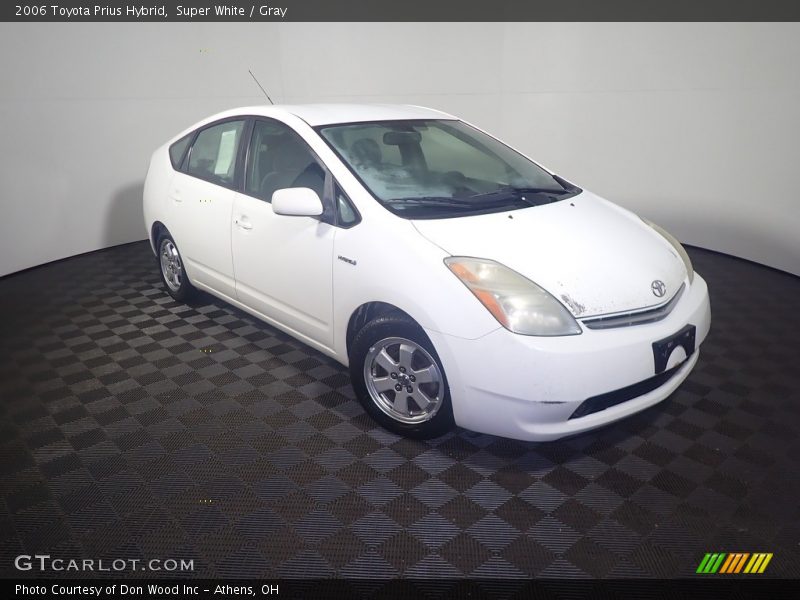 Super White / Gray 2006 Toyota Prius Hybrid