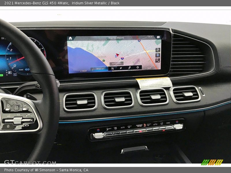 Iridium Silver Metallic / Black 2021 Mercedes-Benz GLS 450 4Matic