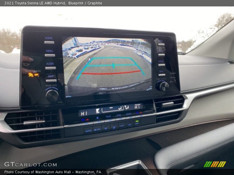 Blueprint / Graphite 2021 Toyota Sienna LE AWD Hybrid