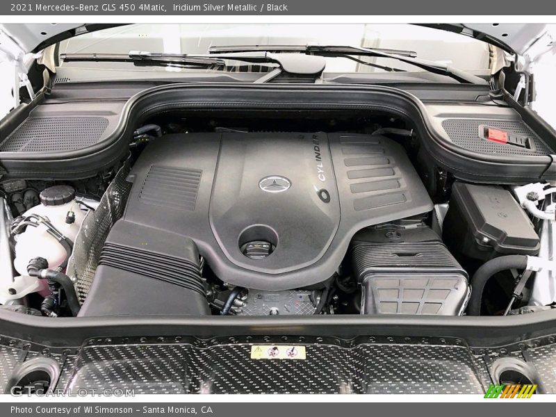 Iridium Silver Metallic / Black 2021 Mercedes-Benz GLS 450 4Matic