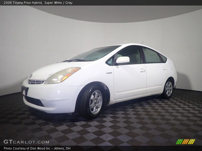 Super White / Gray 2006 Toyota Prius Hybrid