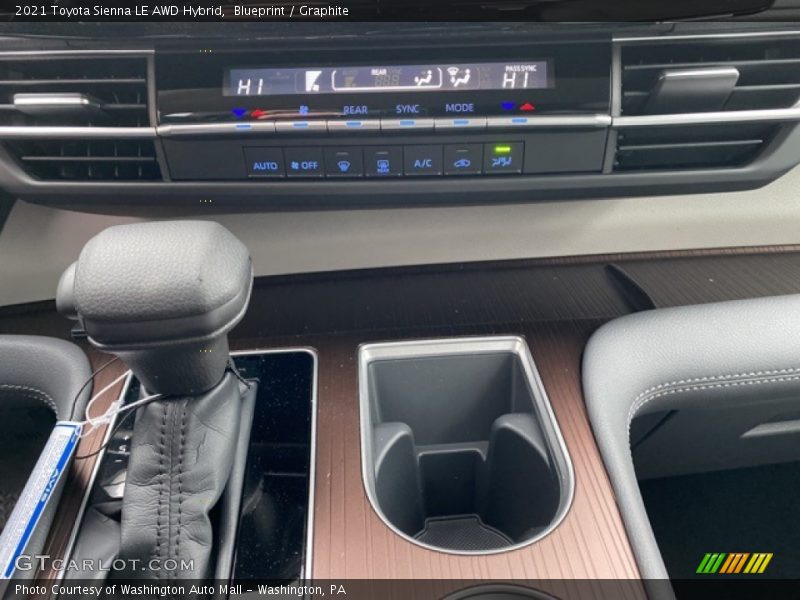 Blueprint / Graphite 2021 Toyota Sienna LE AWD Hybrid