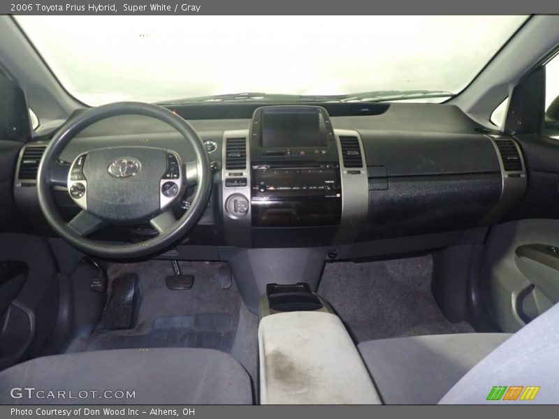 Super White / Gray 2006 Toyota Prius Hybrid