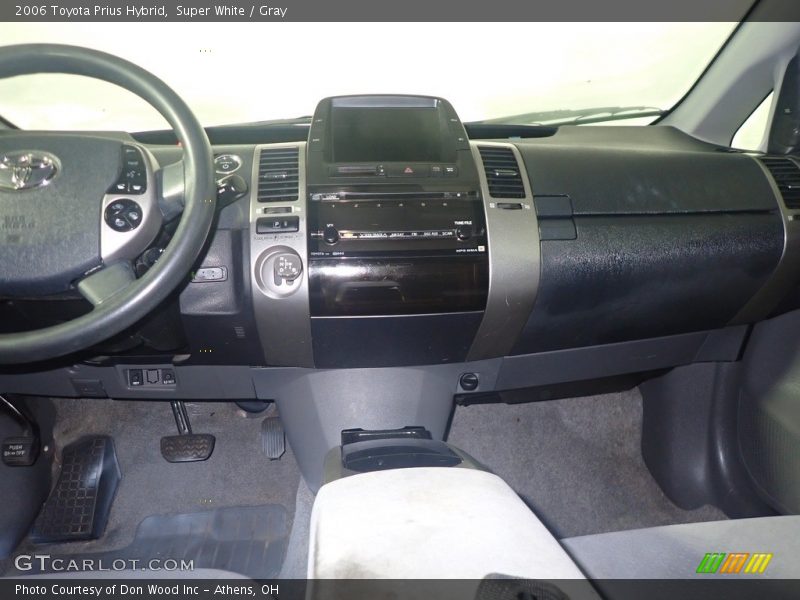 Super White / Gray 2006 Toyota Prius Hybrid