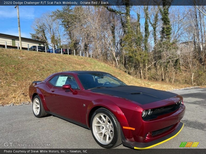 Octane Red / Black 2020 Dodge Challenger R/T Scat Pack Widebody