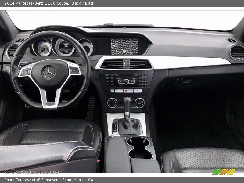 Dashboard of 2014 C 250 Coupe