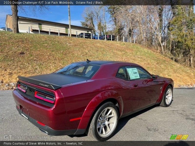 Octane Red / Black 2020 Dodge Challenger R/T Scat Pack Widebody