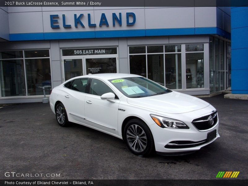 Summit White / Ebony 2017 Buick LaCrosse Essence