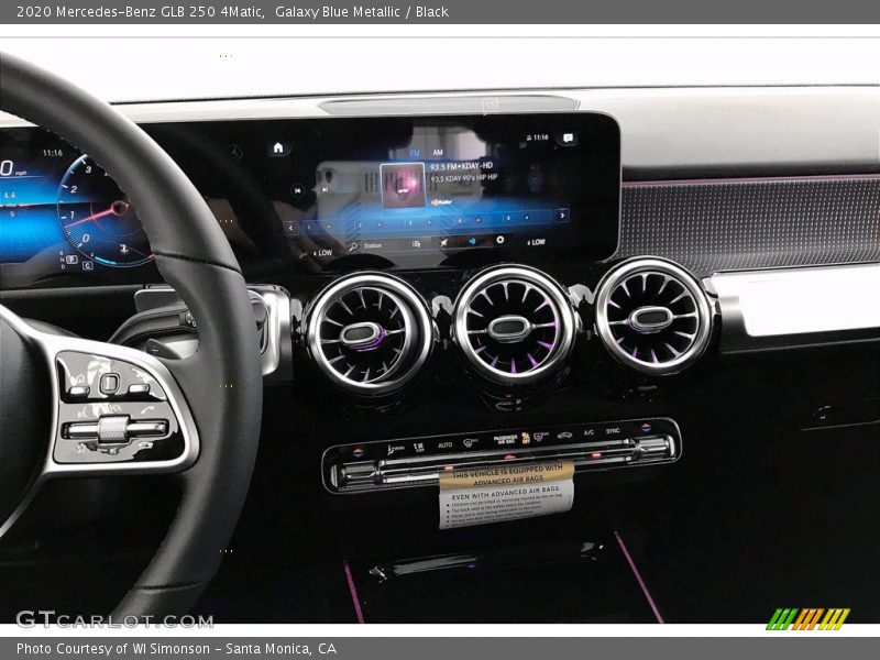 Galaxy Blue Metallic / Black 2020 Mercedes-Benz GLB 250 4Matic