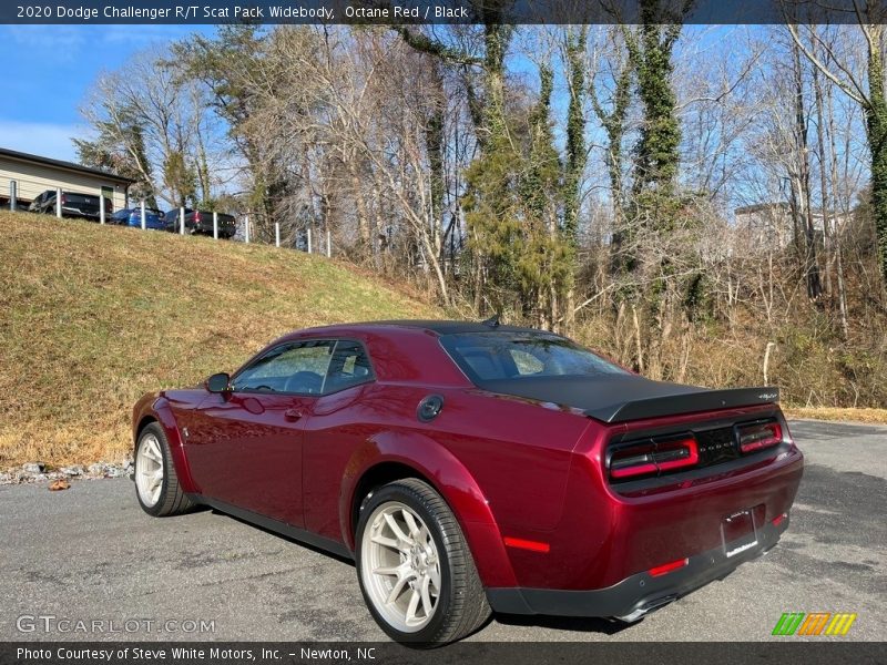 Octane Red / Black 2020 Dodge Challenger R/T Scat Pack Widebody