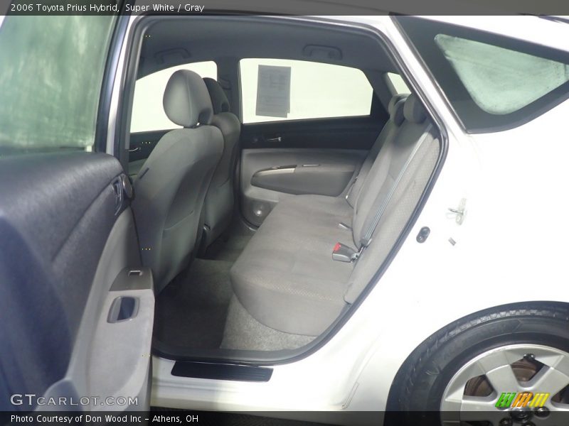 Super White / Gray 2006 Toyota Prius Hybrid