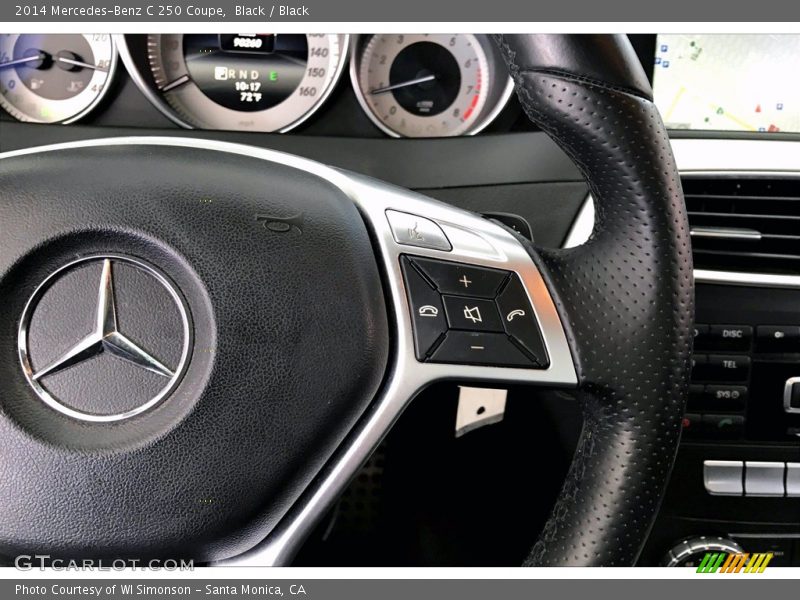Controls of 2014 C 250 Coupe