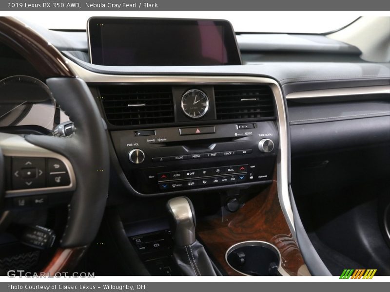 Nebula Gray Pearl / Black 2019 Lexus RX 350 AWD