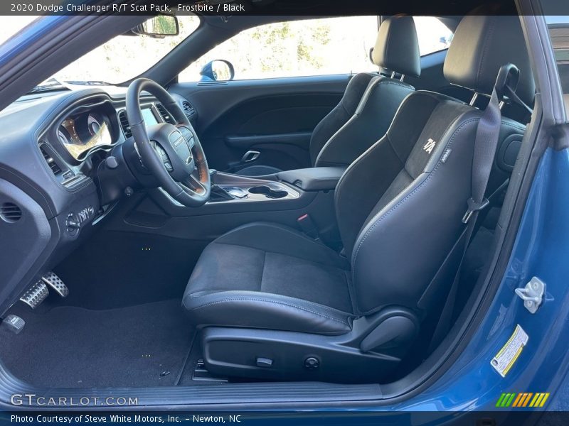 Frostbite / Black 2020 Dodge Challenger R/T Scat Pack