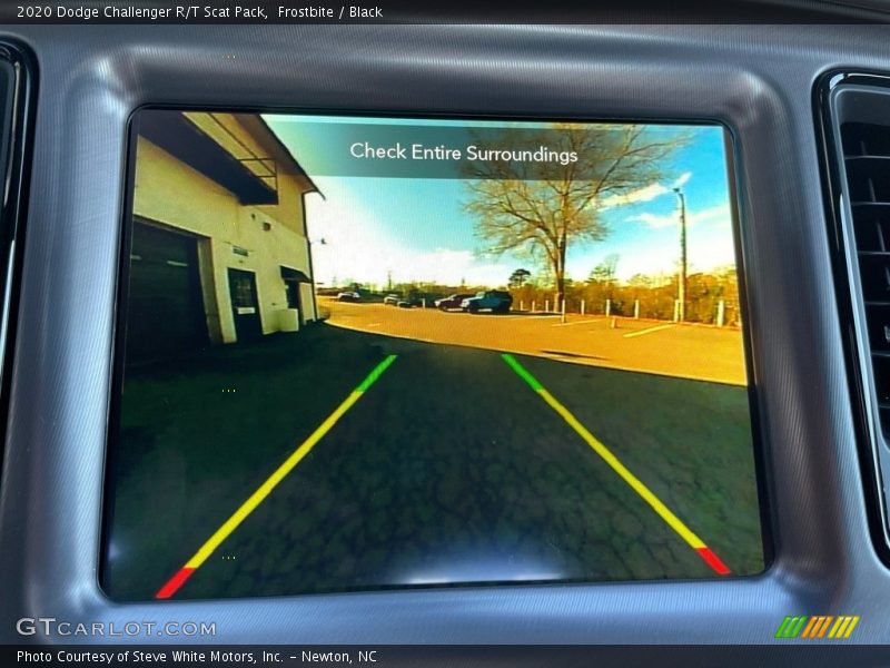 Frostbite / Black 2020 Dodge Challenger R/T Scat Pack