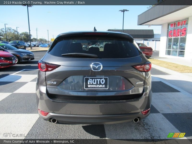 Machine Gray Metallic / Black 2019 Mazda CX-5 Touring