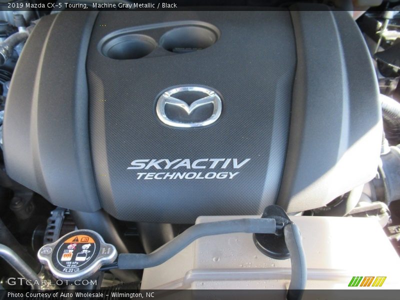 Machine Gray Metallic / Black 2019 Mazda CX-5 Touring