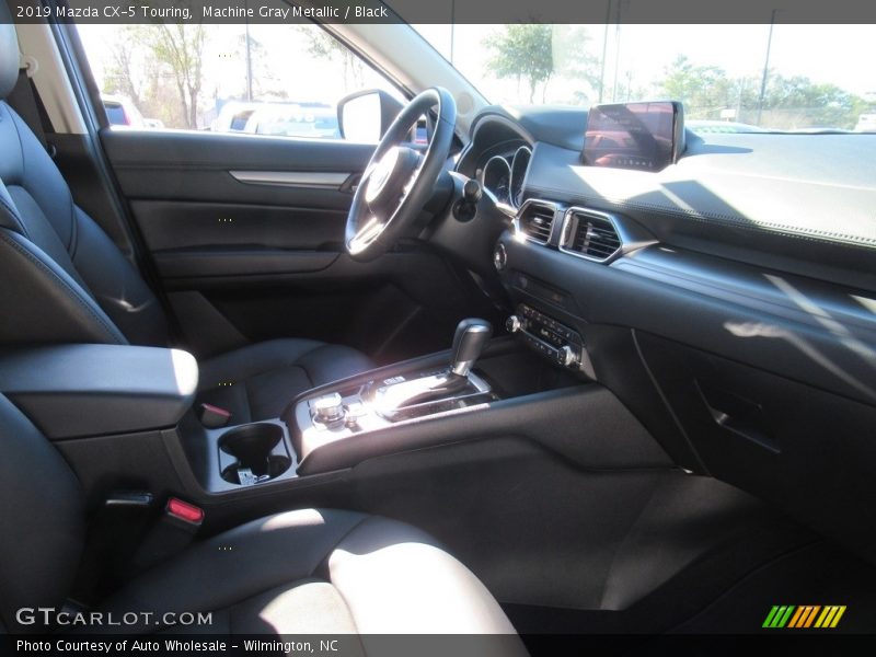 Machine Gray Metallic / Black 2019 Mazda CX-5 Touring