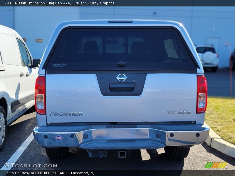 Brilliant Silver / Graphite 2015 Nissan Frontier SV King Cab 4x4