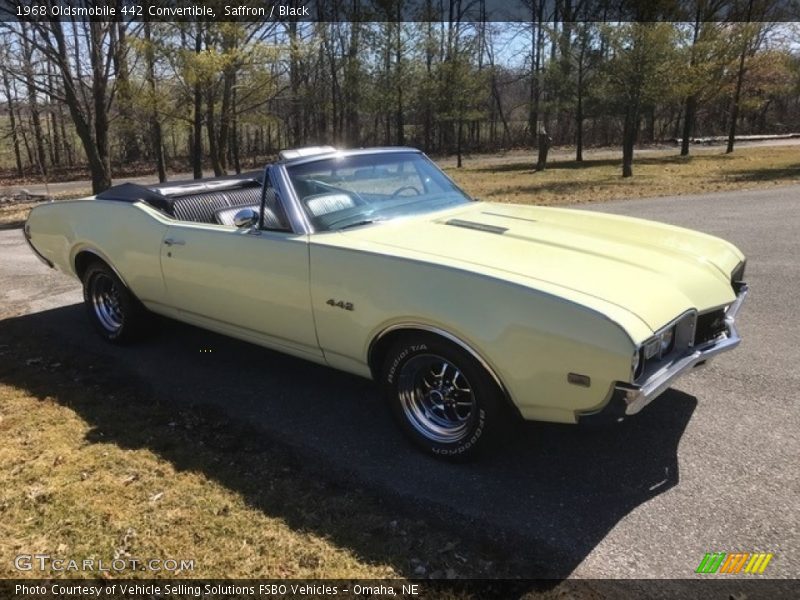  1968 442 Convertible Saffron