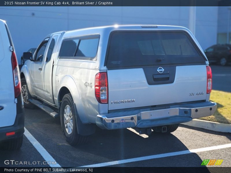 Brilliant Silver / Graphite 2015 Nissan Frontier SV King Cab 4x4