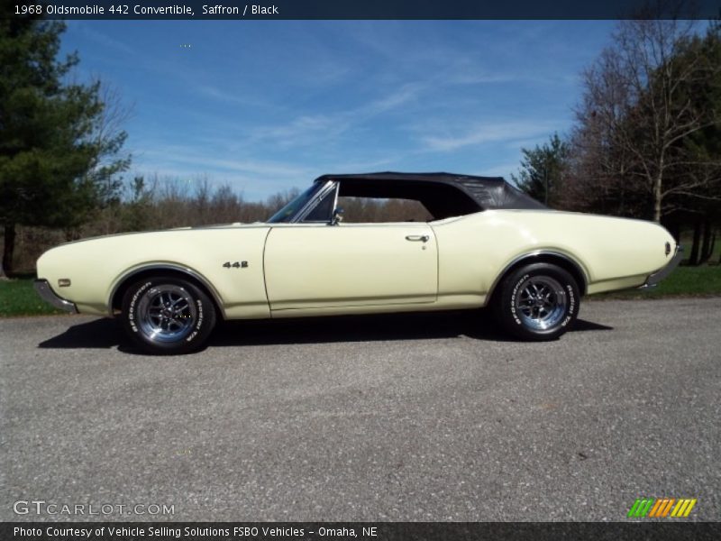  1968 442 Convertible Saffron
