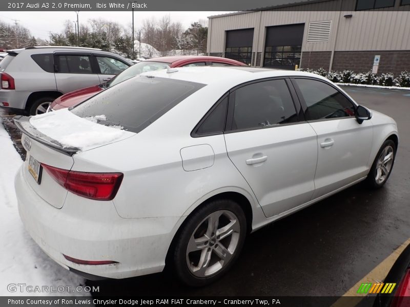 Ibis White / Black 2017 Audi A3 2.0 Premium