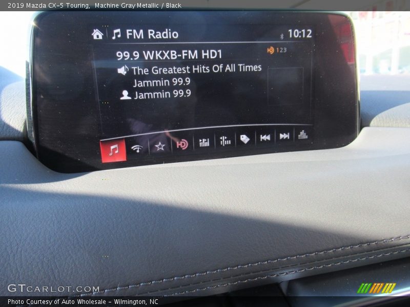 Machine Gray Metallic / Black 2019 Mazda CX-5 Touring