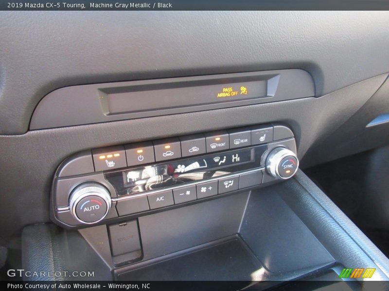 Machine Gray Metallic / Black 2019 Mazda CX-5 Touring