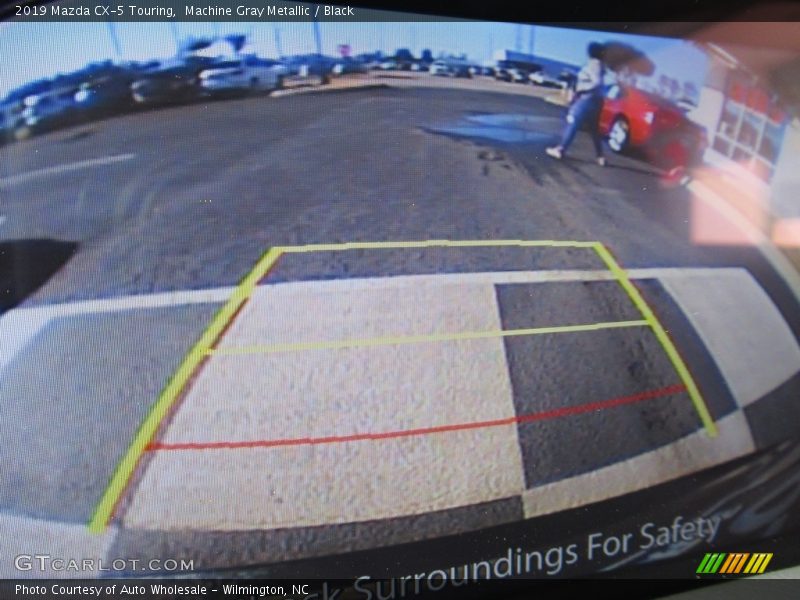 Machine Gray Metallic / Black 2019 Mazda CX-5 Touring
