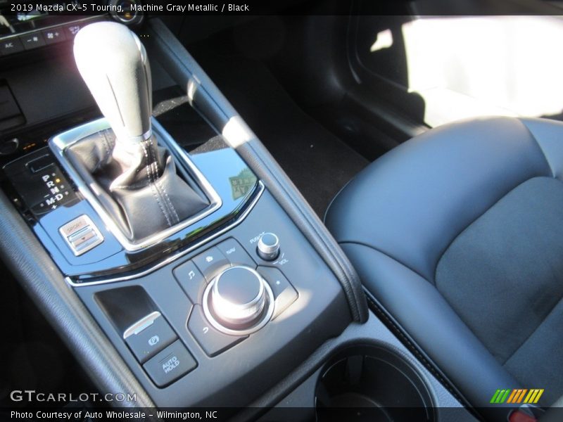 Machine Gray Metallic / Black 2019 Mazda CX-5 Touring