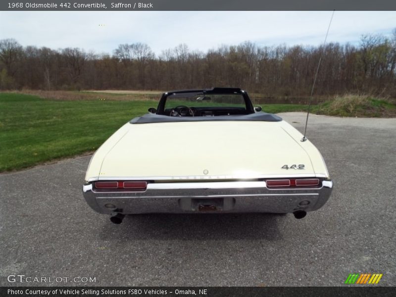 Saffron / Black 1968 Oldsmobile 442 Convertible