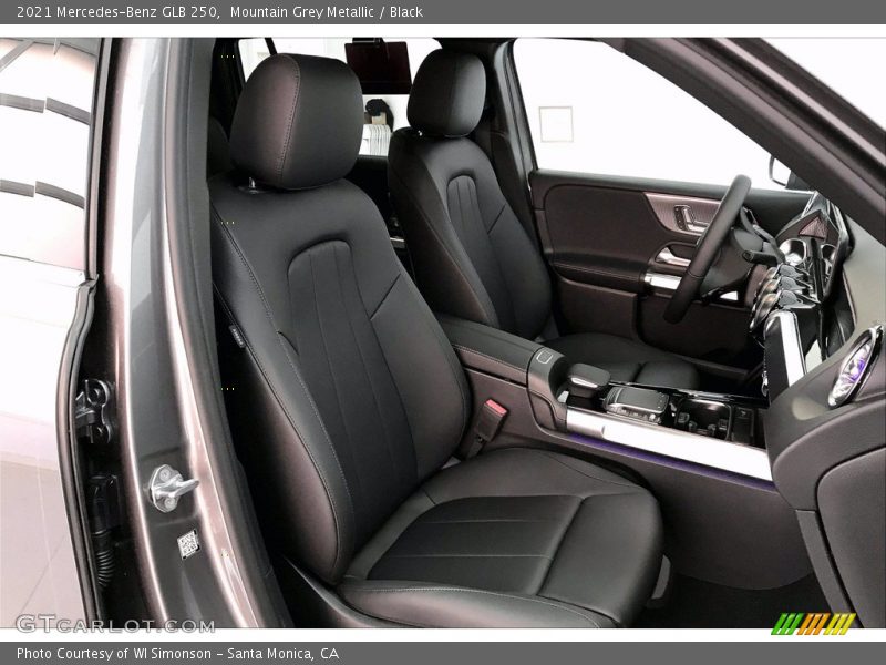 Mountain Grey Metallic / Black 2021 Mercedes-Benz GLB 250