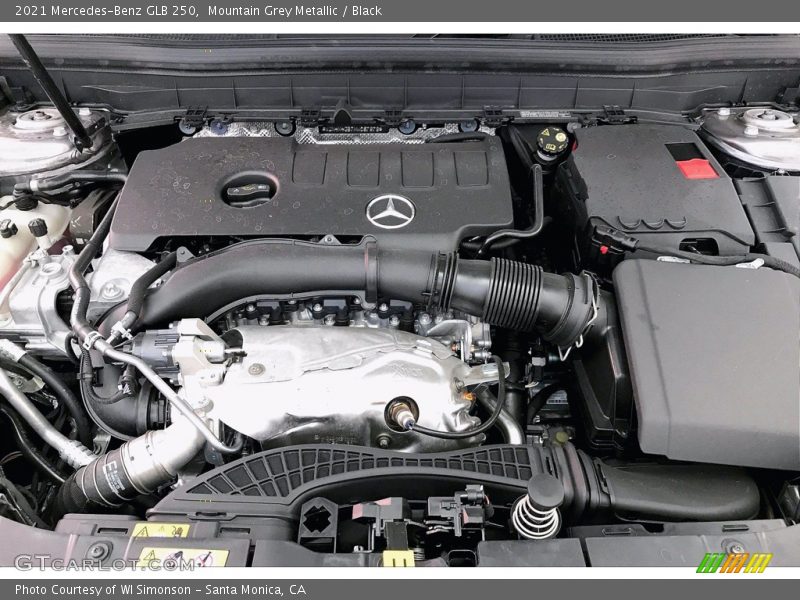 Mountain Grey Metallic / Black 2021 Mercedes-Benz GLB 250