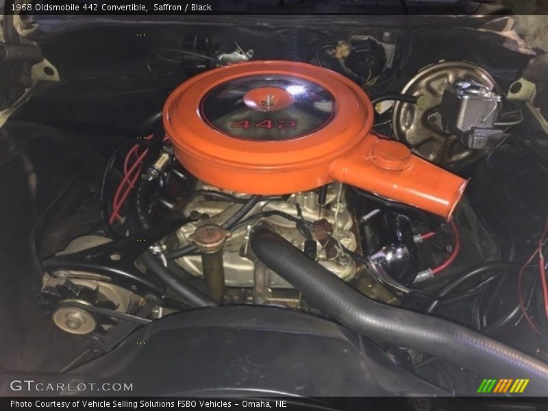 1968 442 Convertible Engine - 455 cid OHV 16-Valve V8
