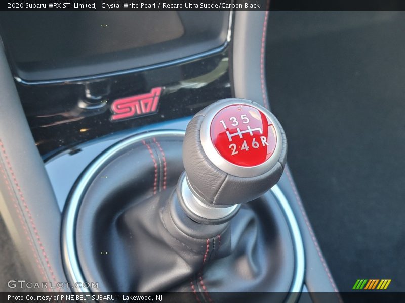  2020 WRX STI Limited 6 Speed Manual Shifter