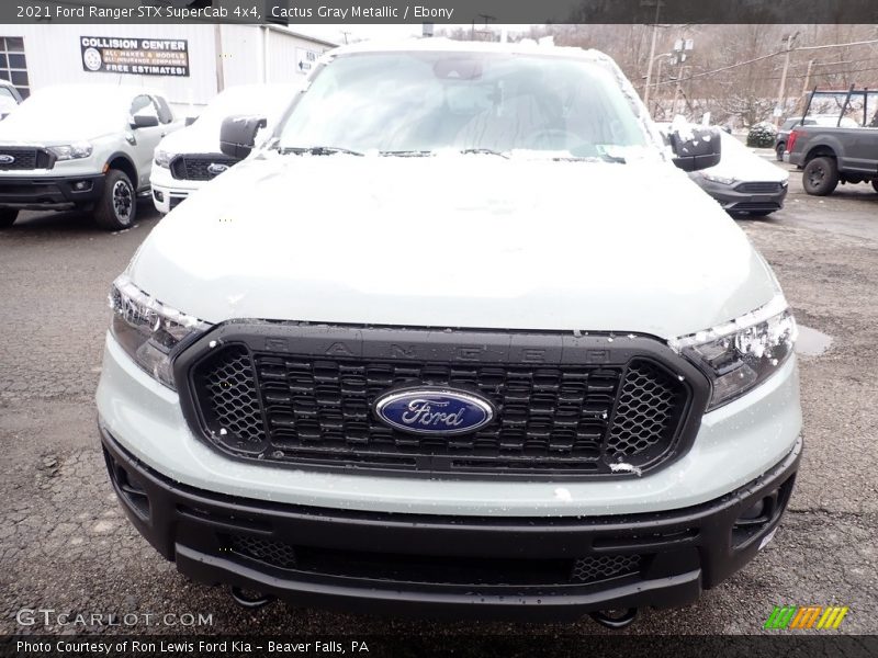 Cactus Gray Metallic / Ebony 2021 Ford Ranger STX SuperCab 4x4