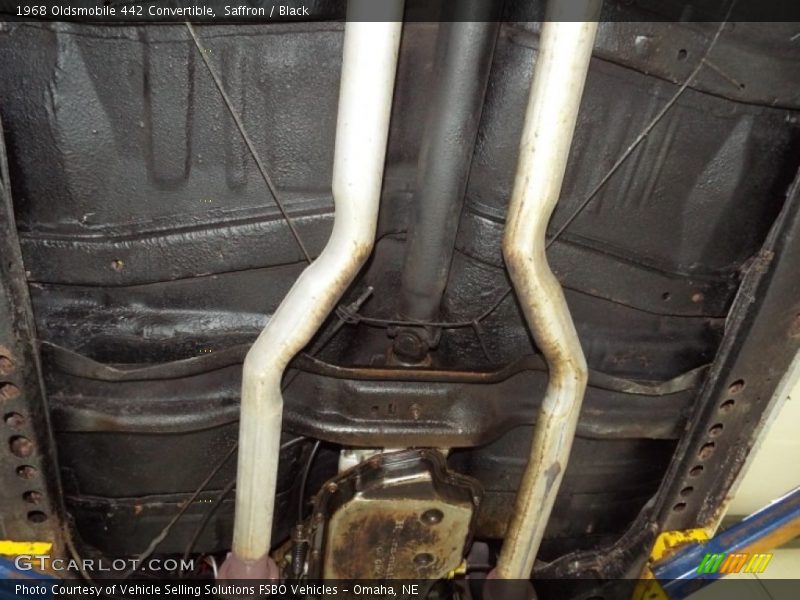 Undercarriage of 1968 442 Convertible