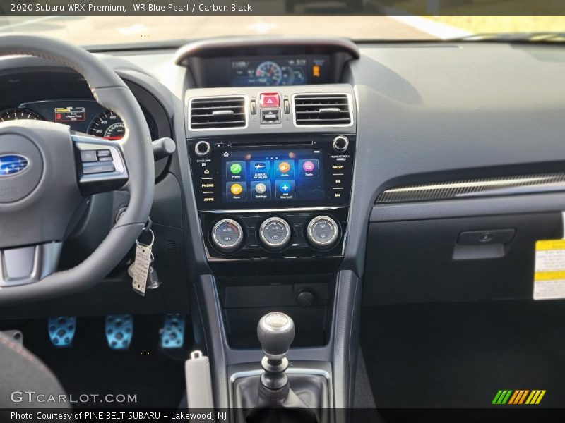 WR Blue Pearl / Carbon Black 2020 Subaru WRX Premium