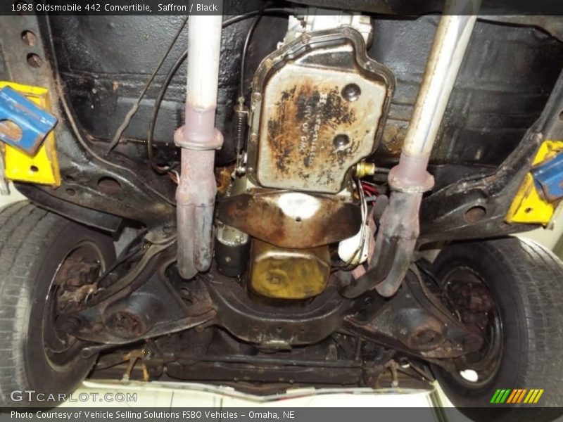 Undercarriage of 1968 442 Convertible