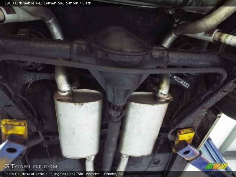 Undercarriage of 1968 442 Convertible