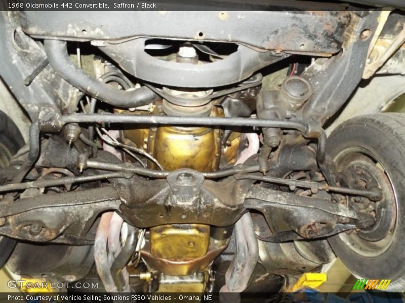 Undercarriage of 1968 442 Convertible