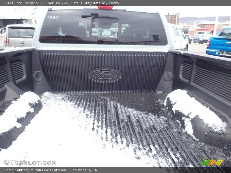 Cactus Gray Metallic / Ebony 2021 Ford Ranger STX SuperCab 4x4